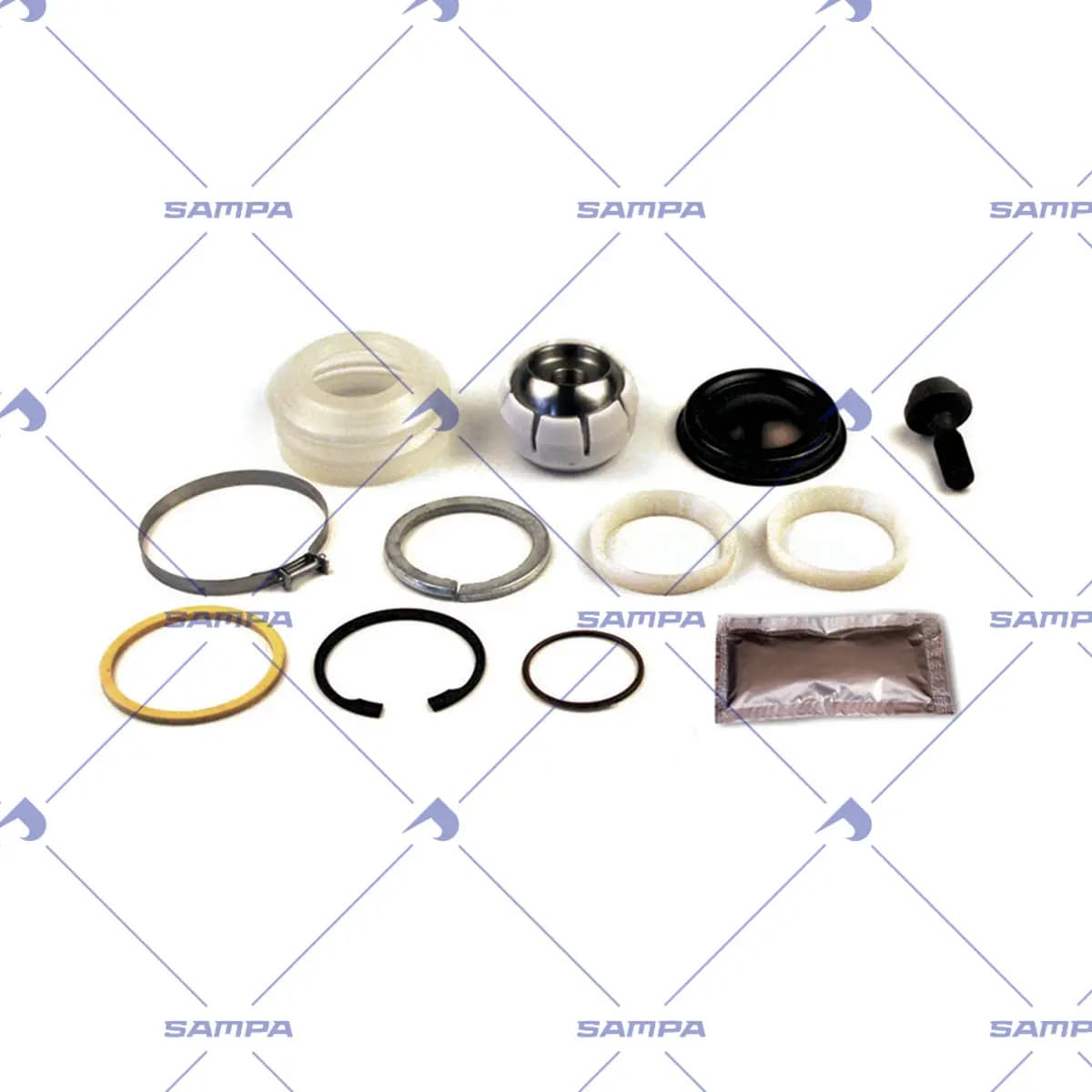 VOLVO عدة محور دفرنس وتعليق 030.512 SAMPA