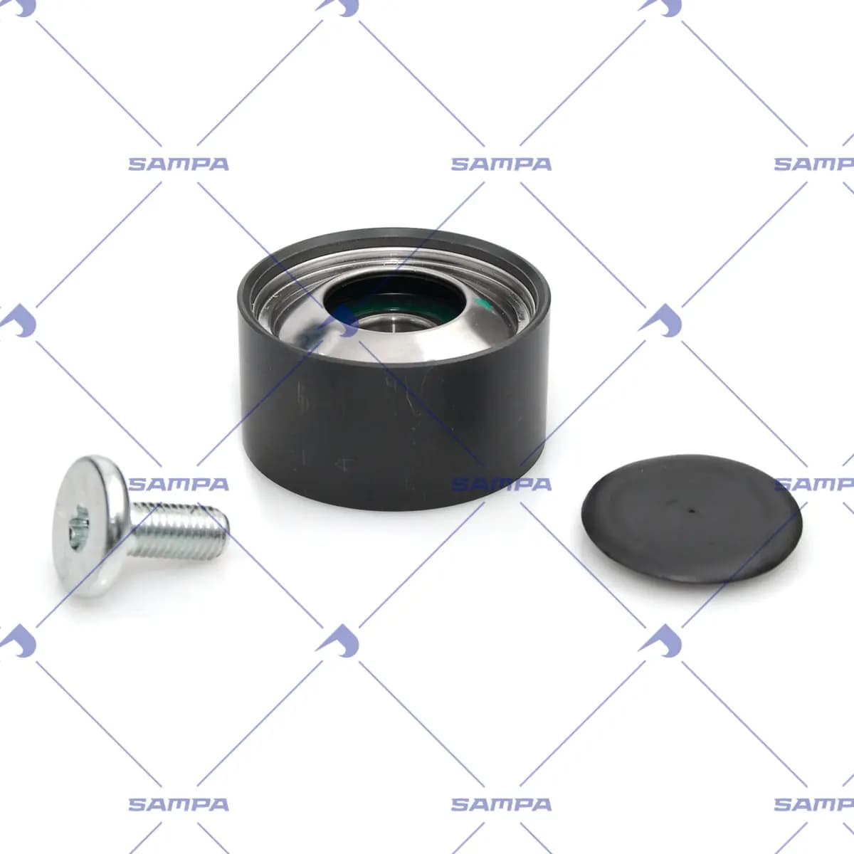 RENAULT TRUCKS|VOLVO بكرة توتر حزام المروحة 030.293 SAMPA