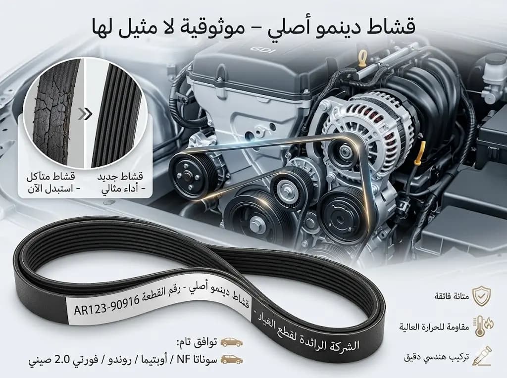 قشاط دينمو سوناتا NF+اوبتيما+روندو+فورتي 2.0 صيني / Sonata NF+Optima+Rondo+Forte