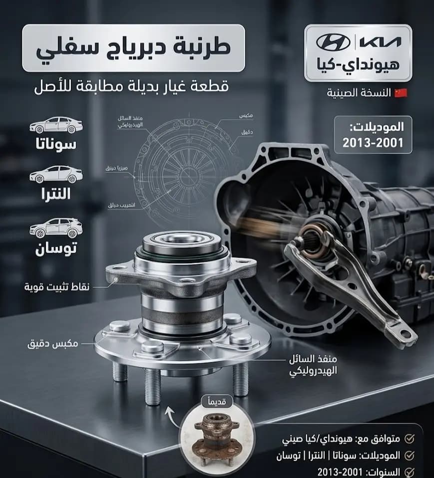 طرنبة دبرياج سفلي هيونداي-كيا سوناتا+النترا+توسان 01-13 / Clutch Slave Cylinder