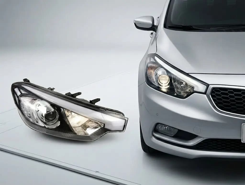 ضوء أمامي كيا K3 2012 / Kia K3 2012 Headlight
