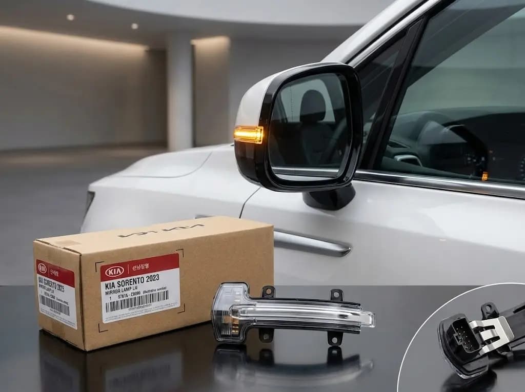 غماز مراية جانبي كيا سيورينتو 2023 / Kia Sorento 2023 Side Mirror Indicator