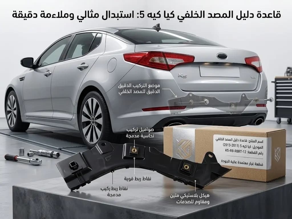 عضمة طبون خلفي كيا K5 2012 صيني / Rear Bumper Bracket Kia K5 2012 Chinese